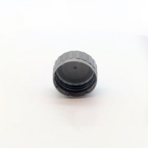 Runde Form 42 mm PP-Kunststoff-Motorölflasche mit Schraubverschluss Pilfer Proof Cap Deckel mit Sicherheitsring
