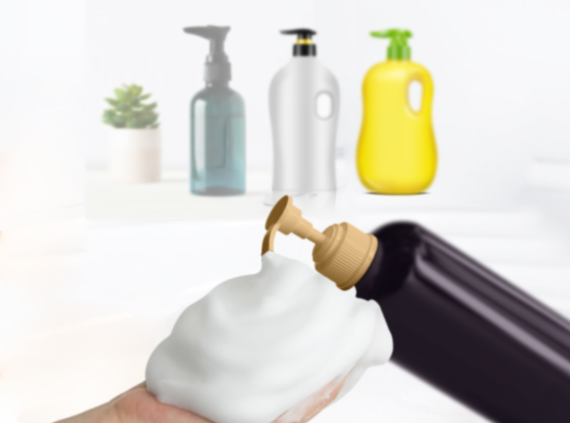 pompa schiuma per flacone di shampoo