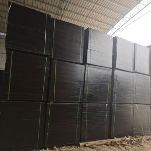 China Wholesale Plywood Features Suppliers - Black Brazil Film Faced Plywood for Construction – Xinbailin
