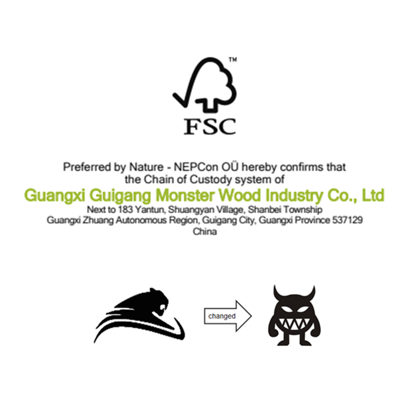 Om FSC-certifiering- Monster Wood Industry