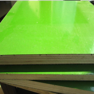 Water-Resistant Green PP Plastic Film Faced Formwork Plywood