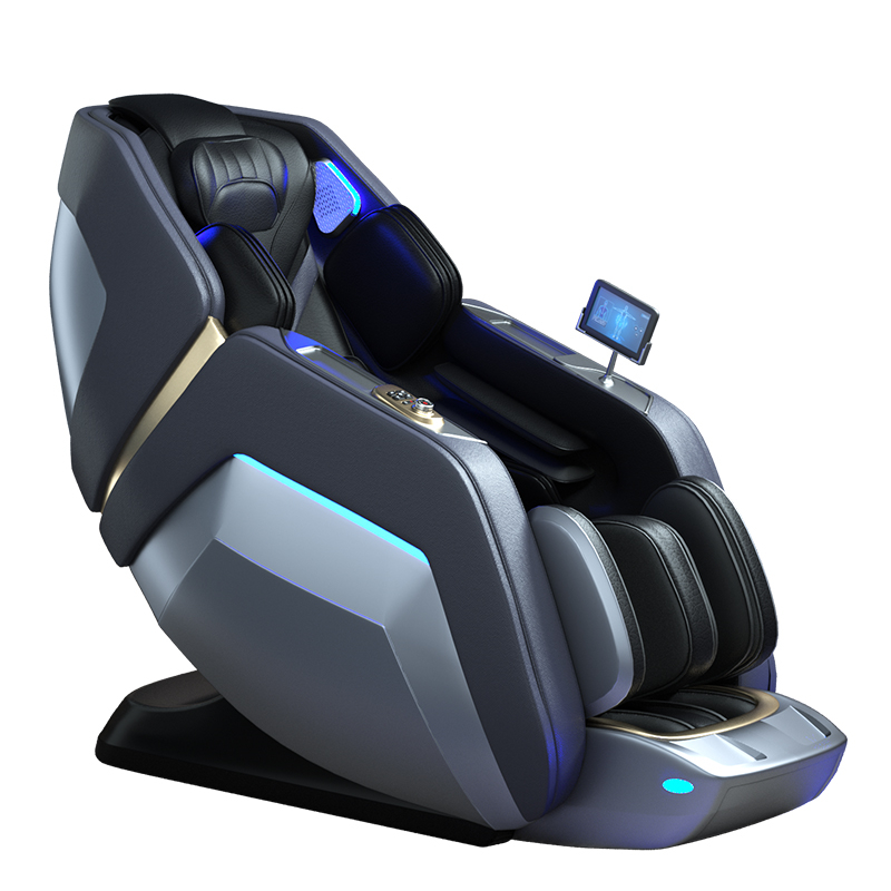 Factory Price Japanese Chair Massage - SL Track Rail AI Smart Summer Vibration Massage Chair with Foot Massage – Belove