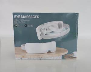 OEM, sprzedawany na gorąco, składany elektryczny parowy masażer do oczu łagodzi zmęczenie oczu