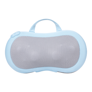 Amazon venda quente shiatsu massageador de costas e pescoço travesseiro 3d amassar massagem profunda com calor