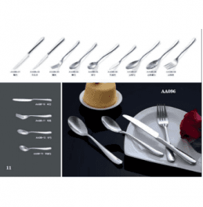 High Quality Hot Sale Stainless Steel Cutlery Dinner Set No. AA096