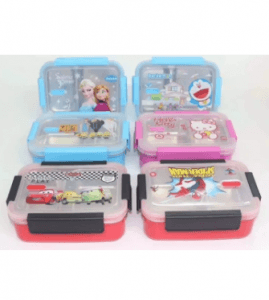 China Factory for Silicone Cooking Utensil Set -
 Cartoon Transparent Food Carrier,Kids Comparments Lunch Box – Long Prosper