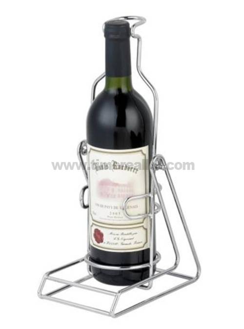 New Delivery for Stainless Steel Knife -
 Iron Wire Wine Stand Rack with Plating No. Wr001 – Long Prosper