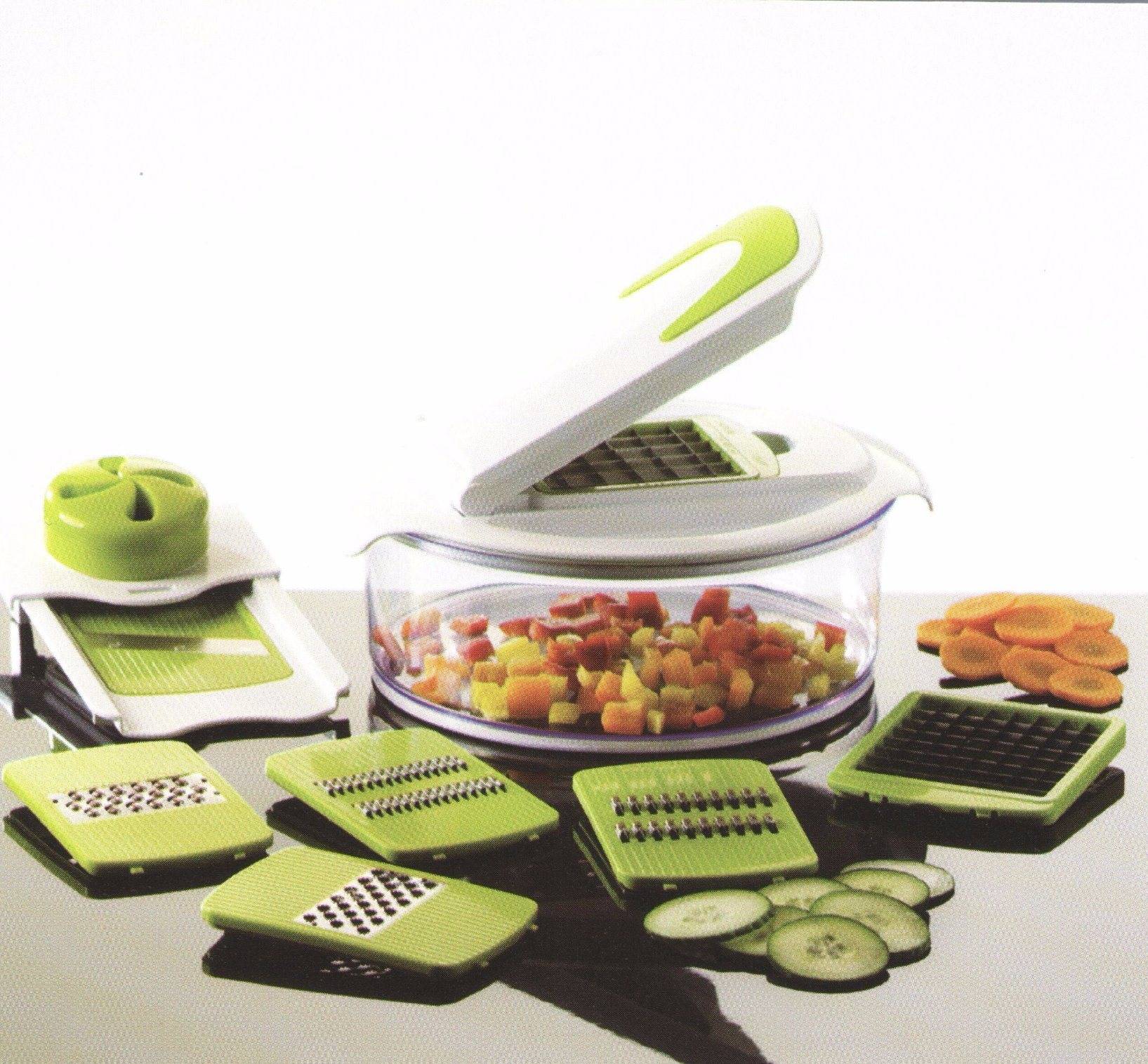 Plastic Vegetable Chopper Dice and Slice Cutting Food Machine Cg068