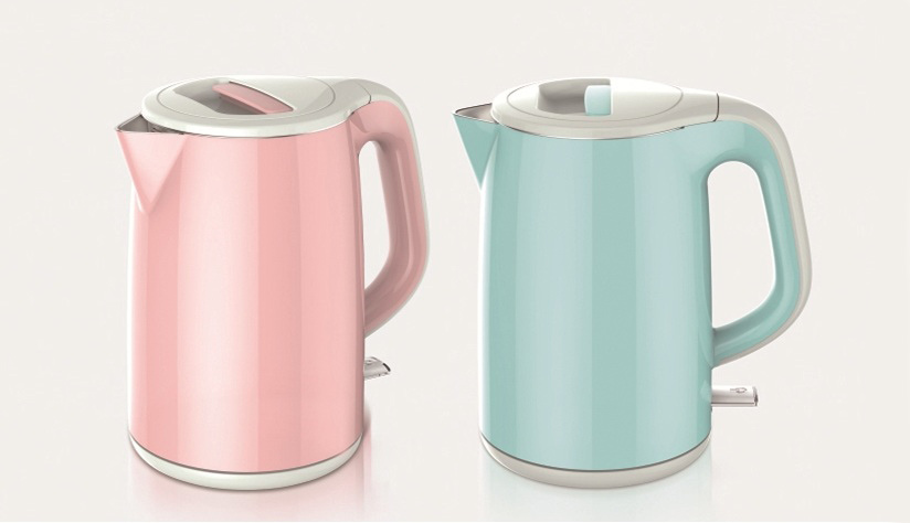 Cheap price 24pcs Cookware Set -
 Home Appliance Double Wall Plastic Electrical Kettle with Teapot Ek008 – Long Prosper