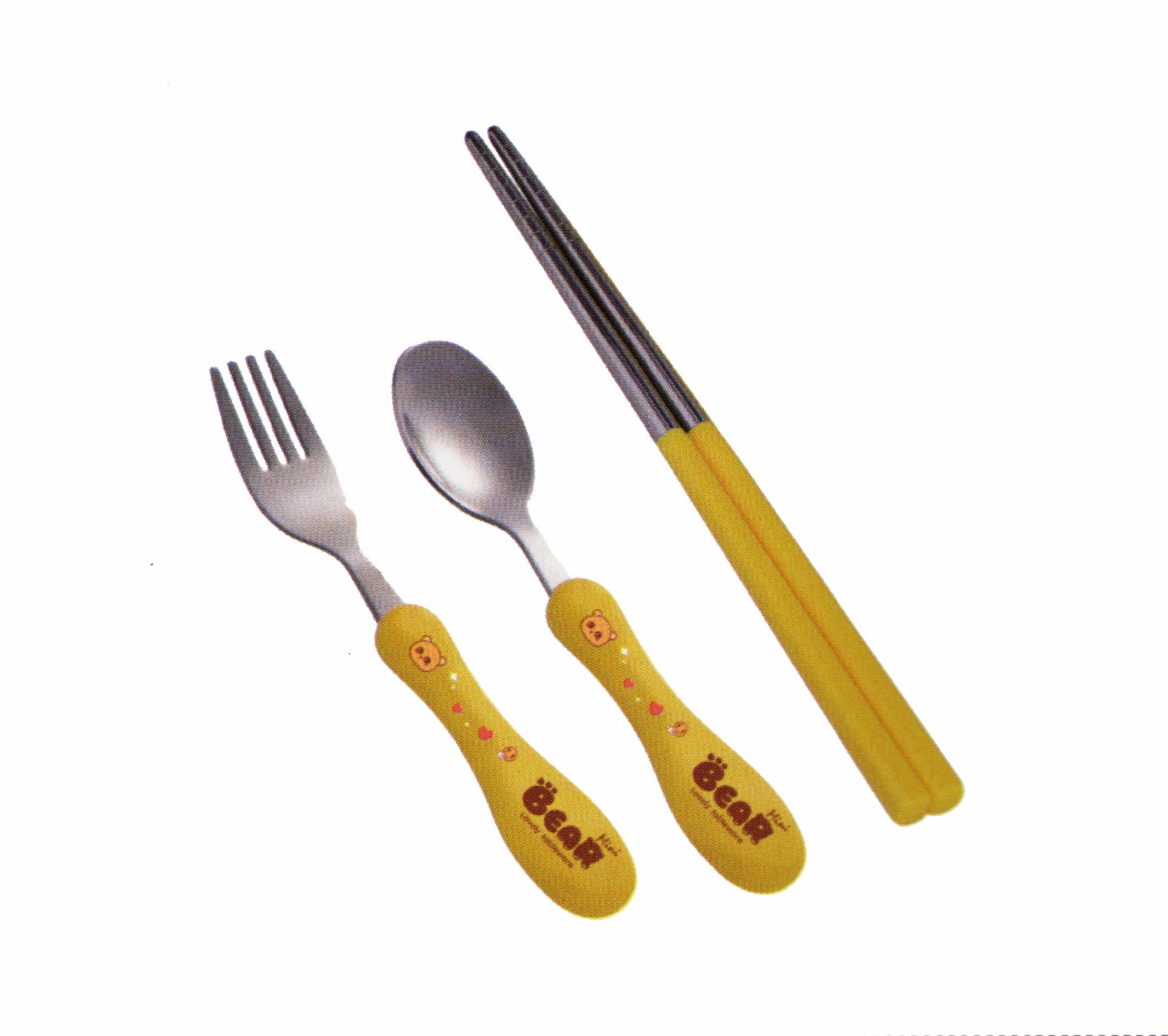 Factory Promotional Porcelain Dinner Set -
 Stainless Steel Children Cutlery Dinner Set Ccds001 – Long Prosper