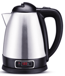 Display Screen Temperature Adjustment Stainless Steel Keep Warm Electric Kettle