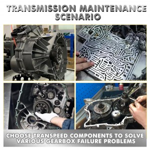 TRANSPEED Automatic Transmission Rebuild Gearbox Piston Kit 181300B