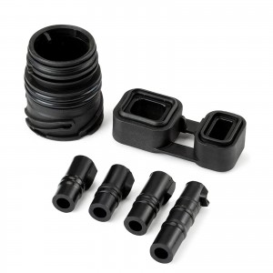 TRANSPEED Transmission Oil Valve Body Sleeve Connector Seal Plus Adapter Seal Block and Mechatronic Plug Kit