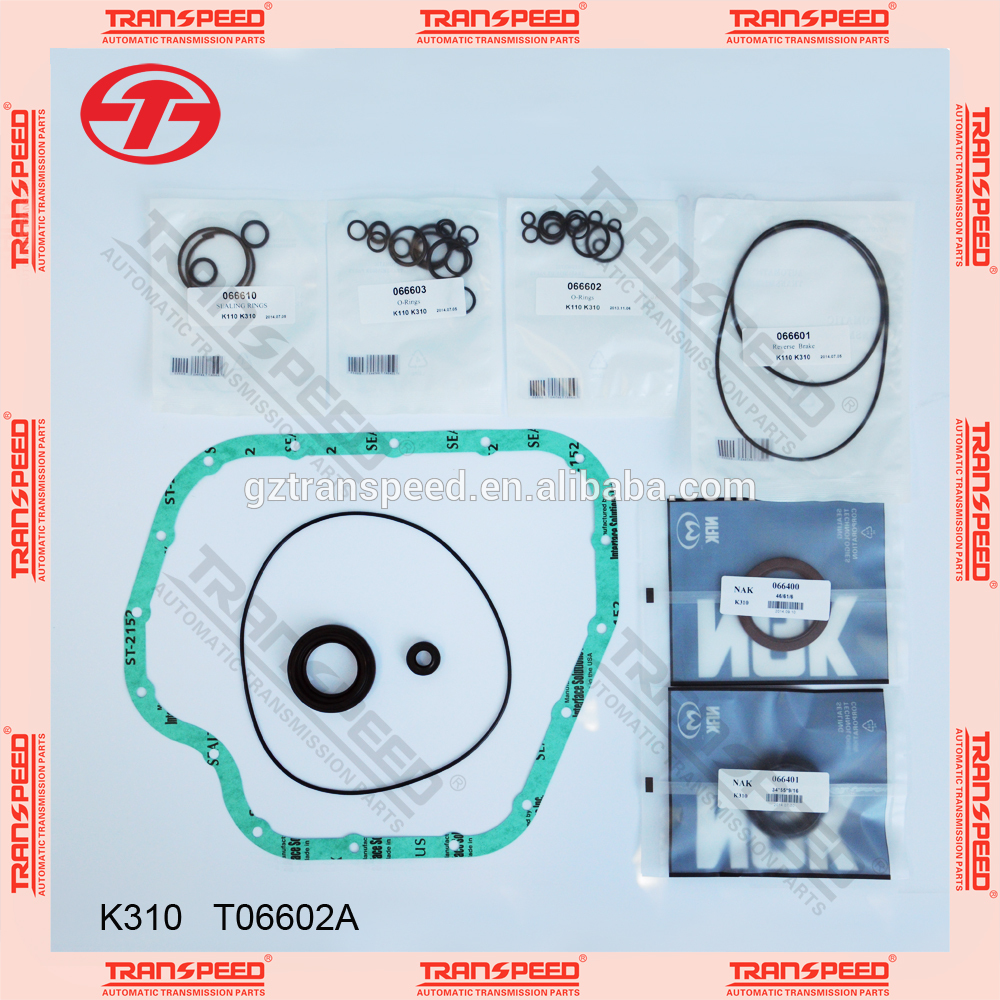 Transpeed K310 automotive overhaul kit repair kit gasket kit for COROLLA