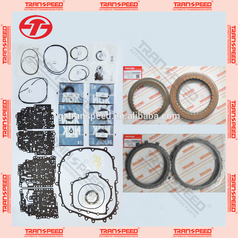 Transpeed A6MF2 transmission Master Kit with lintex friction plate fit for HYUNDAI.