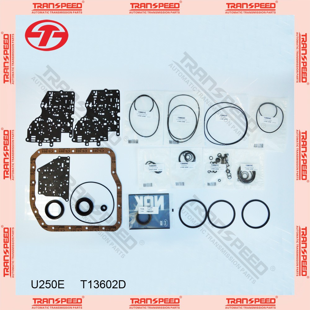 TRANSPEED U250E T13602D Automatic transmission overhaul kit gasket kit