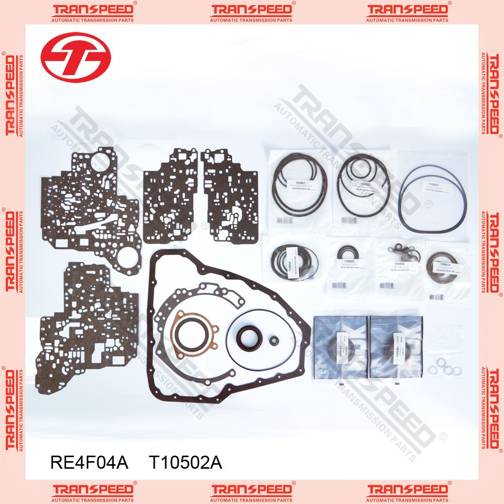 TRANSPEED RE4F04A T10502A Automatic transmission overhaul kit gasket kit