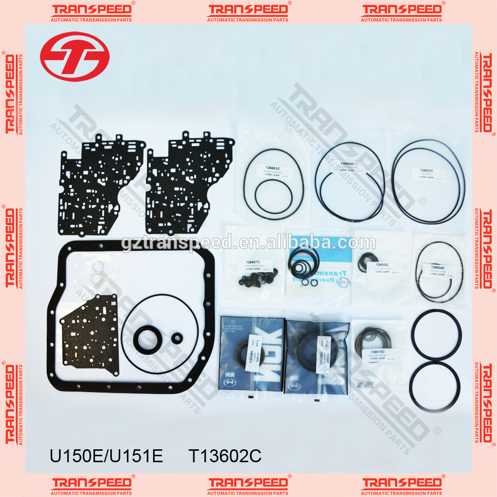 Transpeed U150E/U151E gearbox parts transmission overhaul kit sealing kit