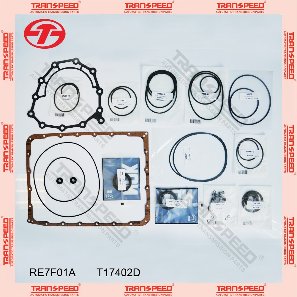 TRANSPEED RE7F01A T17402D Automatic transmission overhaul gasket kit
