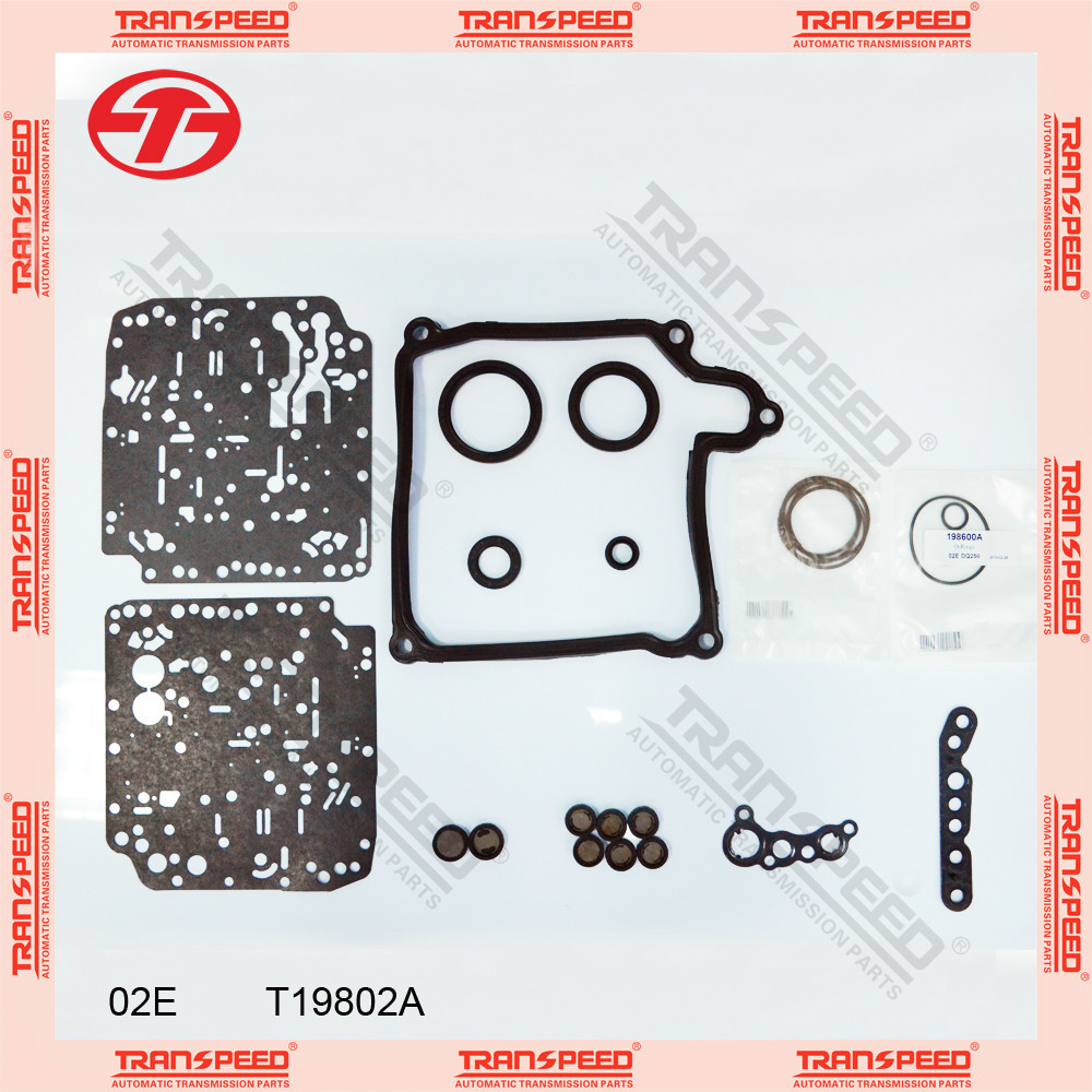 02e dq250 automatic overhaul full gasket seal kit T19802a fit for 6 speed transmission