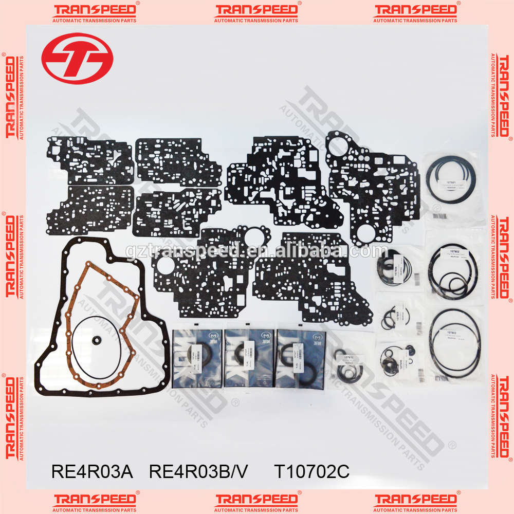 Transpeed RE4R03A RE4R03B Transmission overhaul Kit gasket kit spare parts