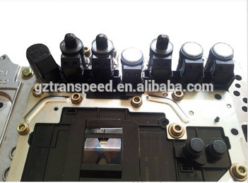 TRANSPEED RE5R05A automatic transmission valve body with solenoids