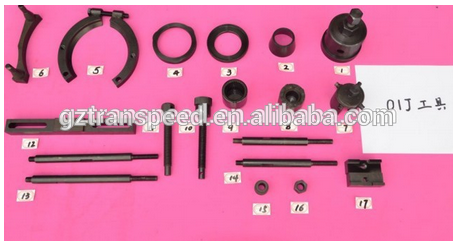 01J transmission repair tools for AUDI.Maintainence gear box auto cars