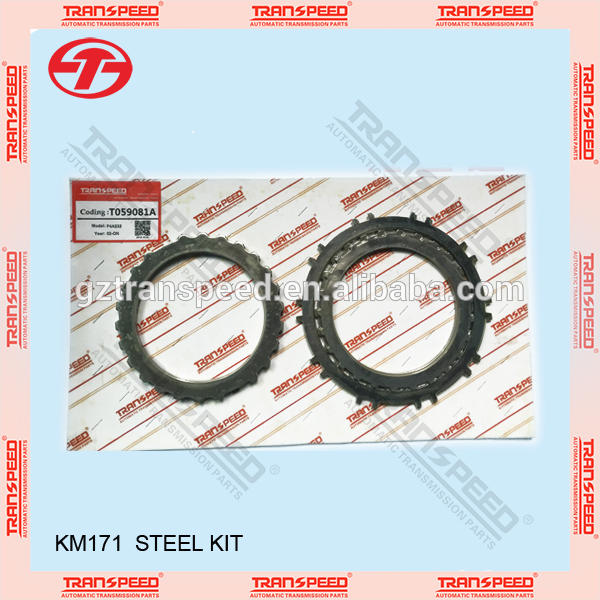 Pezas de transmisión Guangzhou Transpeed KM171 / KM172 / F3A212 kit de aceiro T059081A kit de embrague