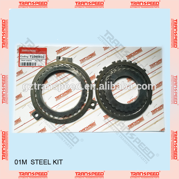 Transpeed Automatic automotiv gearbox transmission 01M steel kit pelat baja kit T109081C