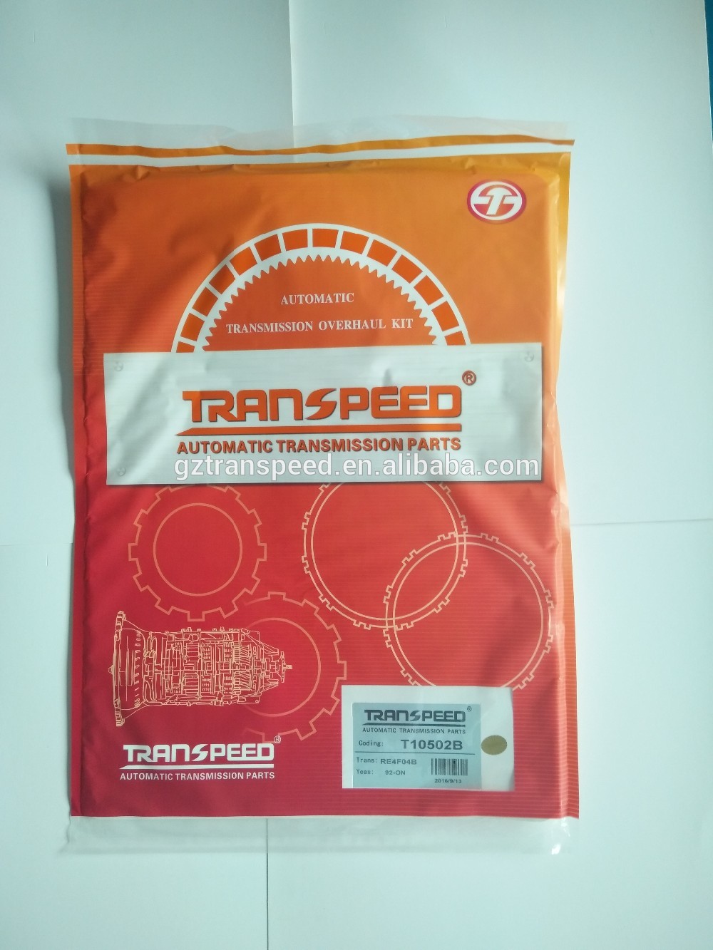 Transpeed RE4F04B overhaul kit T10502B auto seal kit repair gasket kit