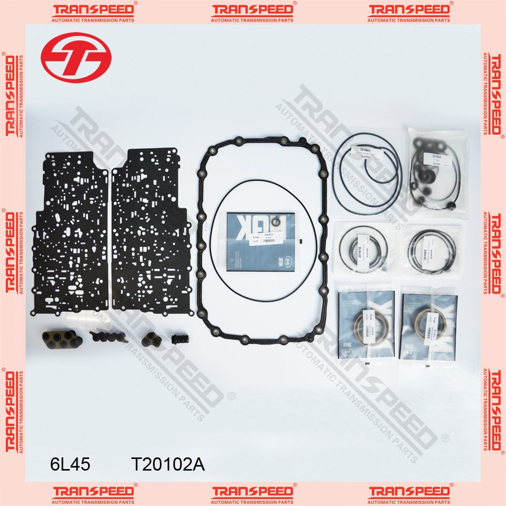 6L45 automatic transmission overhaul kit with NAK seals from Transpeed.