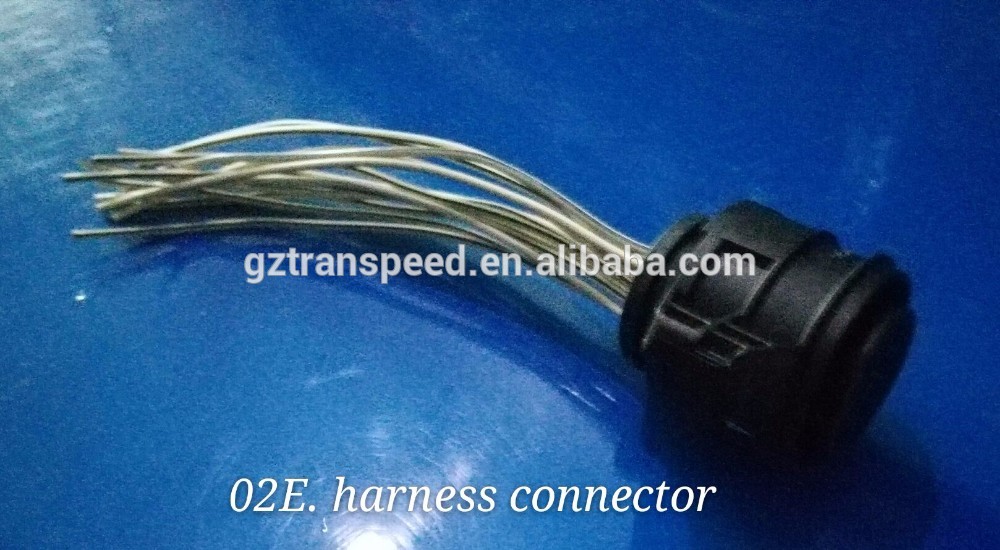 Transpeed automatic transmission parts DCG DQ250 02E seal sleeve wire harness connector