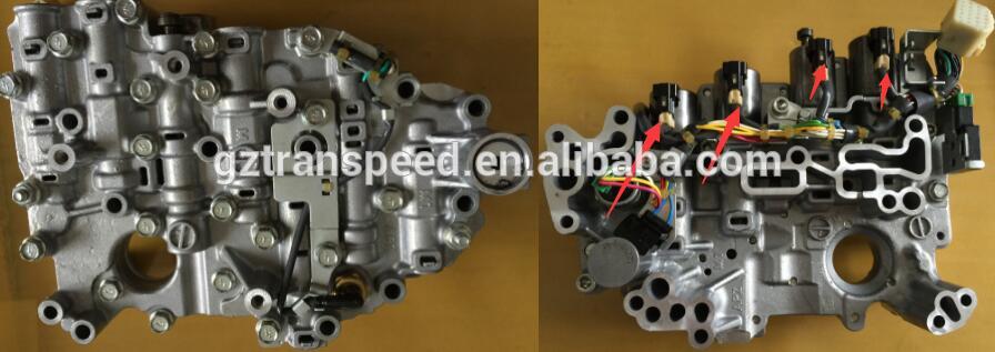 transpeed automatic transmission cvt JF015 valve body