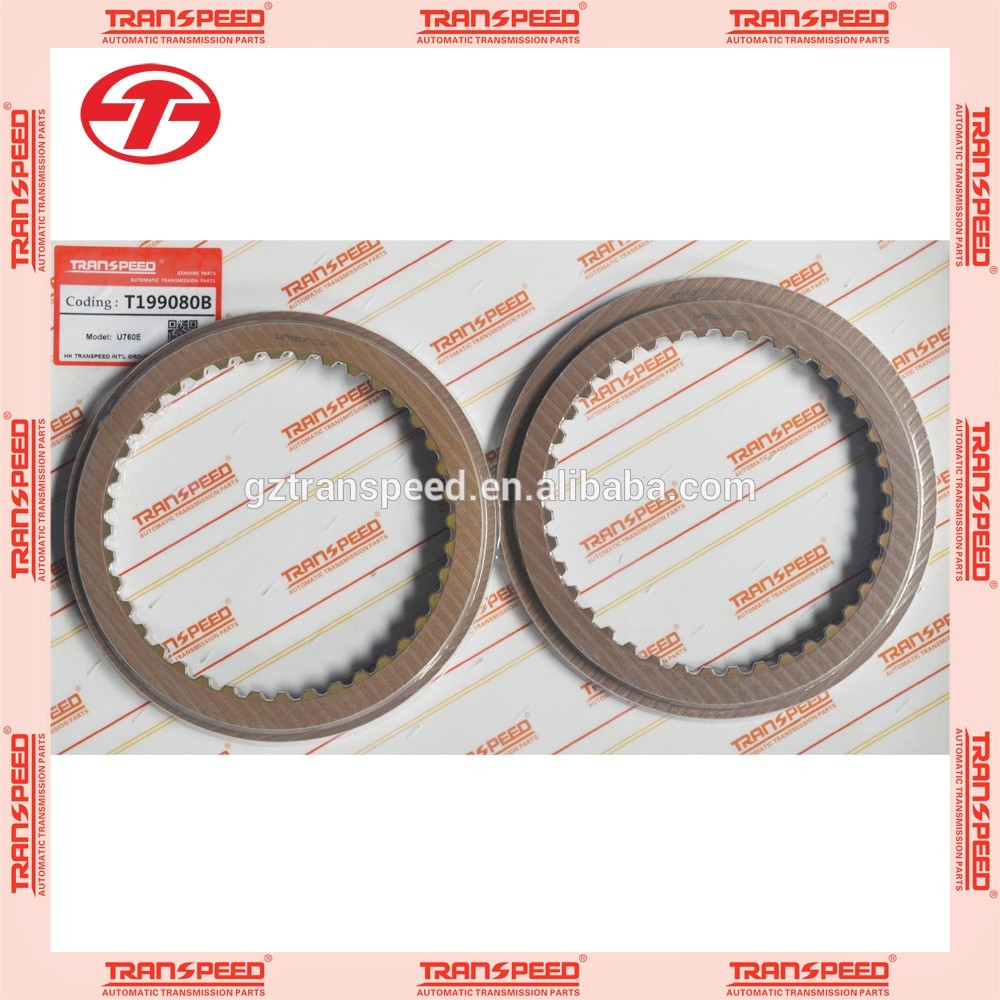 In stock U760E transmission parts Transpeed friction kit clutch plate