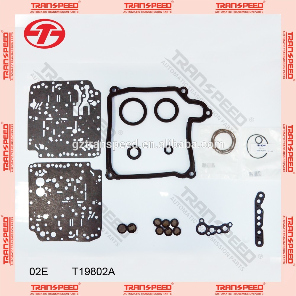 Transpeed DQ250 02E automatic transmission gearbox seal kit for vw