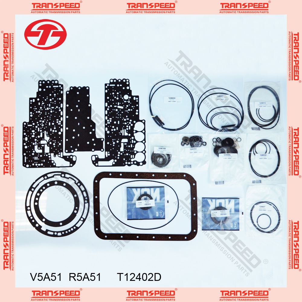 TRANSPEED V5A51 R5A51 T12402D Automatic transmission overhaul kit gasket kit