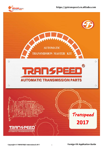 TRANSPEED Bar Model &gear Box Code