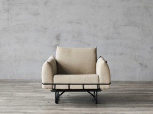 Chinese wholesale One Seat Sofa Chair - Nordic Creative Home Furniture Cloth Sofa – Yezhi