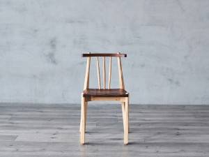 Restaurant Wooden Walnut Lounge Chair