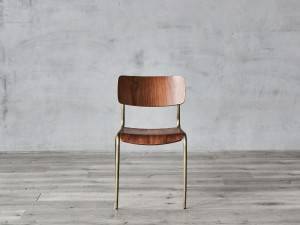 2019 Latest Design Modern Bar Chair -
 Modern Metal Dining Chair with Plywood Seat – Yezhi