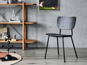 Modern Dining Chair With Steel and Polywood