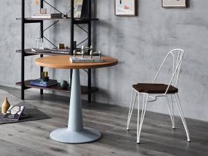 Solid Wood Dining Table For Coffee Shop