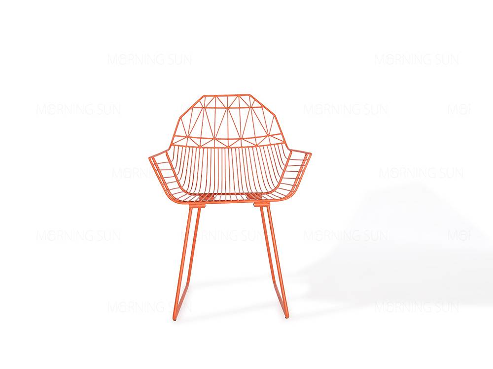 China wholesale Bar Chair -
 Metal Outdoor Chair For Coffee Shop – Yezhi