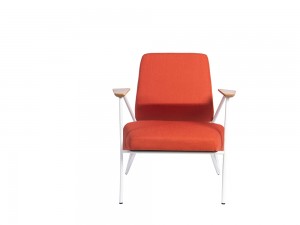 Simple Style Single Seat Fabric Sofa