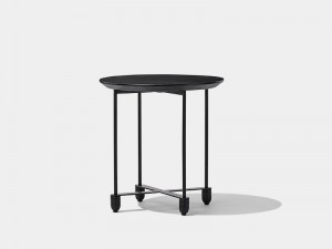 Wholesale side table with solid wood top on sale
