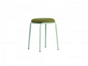 Steel Frame Small Stackable Sitting Stool