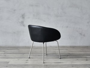 Single Seater Wood Sofa Chairs With PU