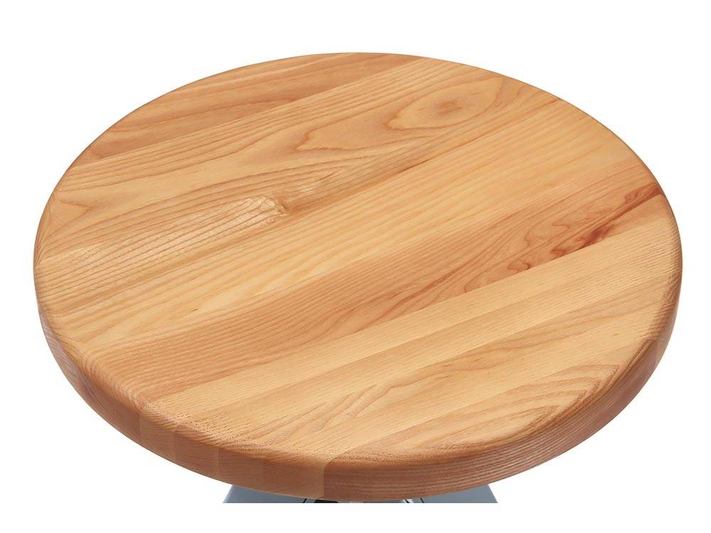 Wholesale Wooden Stool - Restaurant Counter Stool With Wooden Seat – Yezhi detail pictures