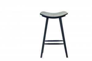 Simple Design Wooden Bar Stool With Cushion