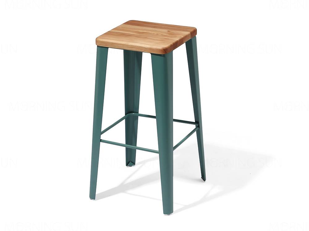 China Supplier Antique Bar Stools - Classic Style Solid Ash Wooden Stool  – Yezhi detail pictures